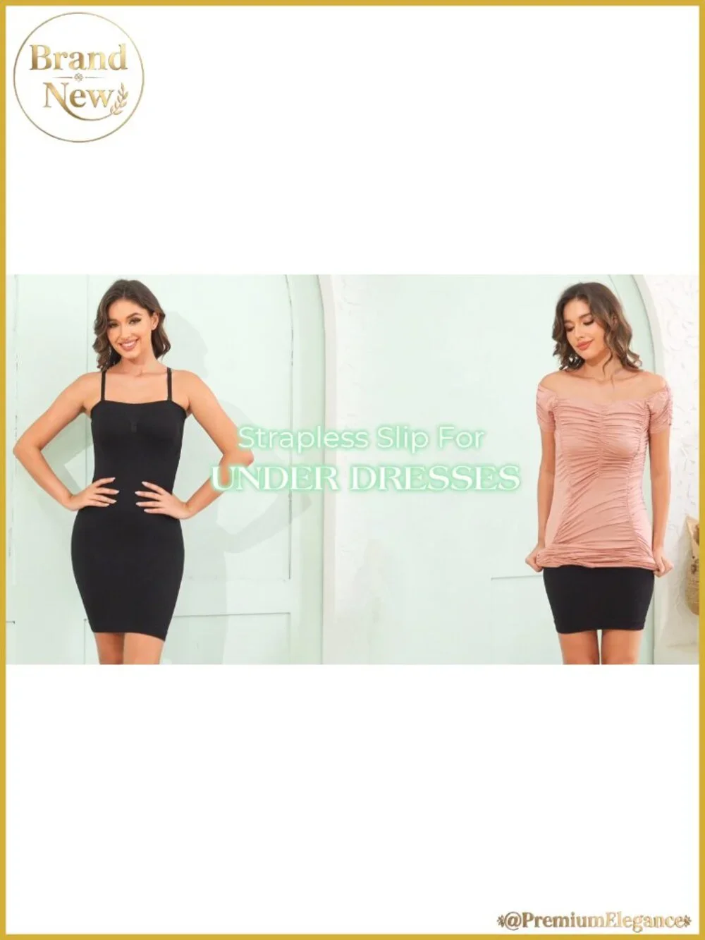 N/A strapless shapewear